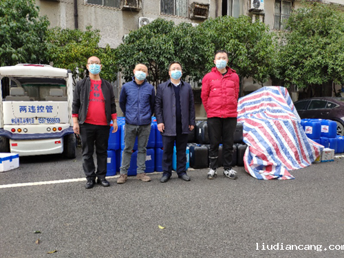 仙桃公司捐款捐物助力当地政府部门防控疫情