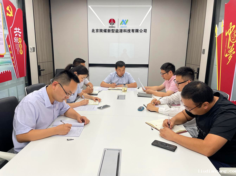 北京新能科技公司党支部开展党史专题学习