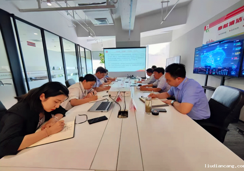 公司副总经理李增林到西安新能科技公司开展党史学习教育专题宣讲