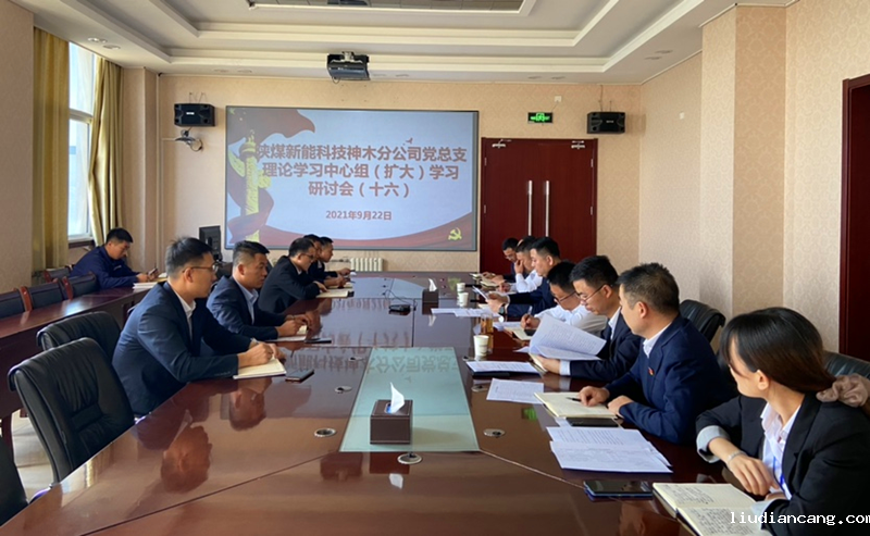 神木分公司党总支学习传达学习习近平总书记来陕考察重要讲话重要指示精神