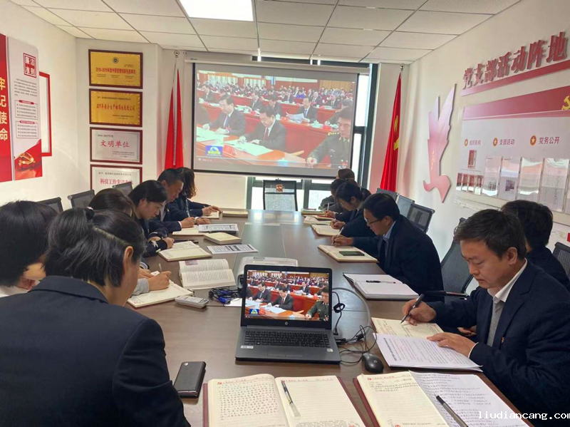 选煤公司党支部召开学习贯彻党的十九届六中全会精神学习会-配图2.png