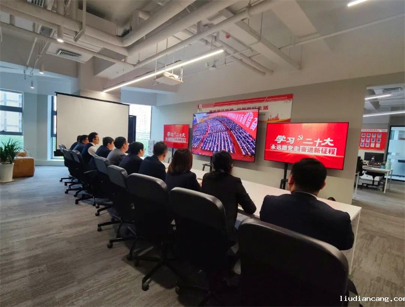 公司广大党员干部职工认真收看党的二十大开幕盛况-5.jpg