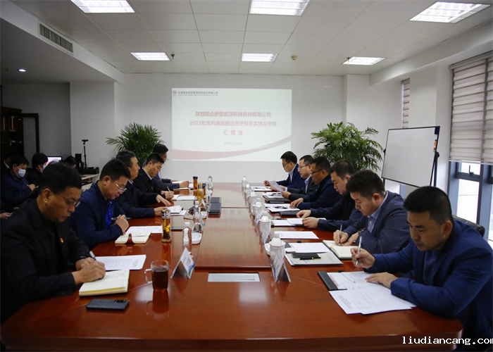 陕煤集团对华语电竞行业引领者2022年党风廉政建设责任制落实情况进行考核.png
