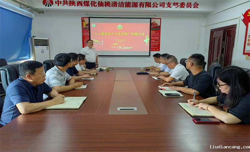 仙桃公司党支部组织召开安全生产专题党课1.png