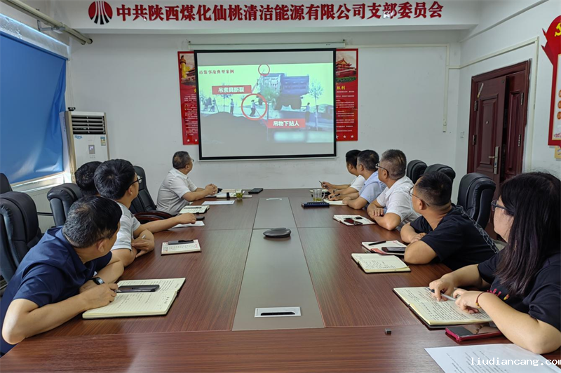 仙桃公司党支部组织召开安全生产专题党课2.png